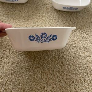 Set of 8 corning ware p-41 petite pan made in the U.S.A.